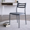 image:imageHumble Crew Desk Chair no Wheels White 16W x 19D x 30H 200 lbs Max  Lightweight Plastic Chair for Small Spaces  Premium Stackable Minimalist Chair for Office Dorm Bedroom Dining and MoreGrey