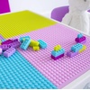 image:imageHumble Crew Kids Activity Table and 2 Chairs Set PinkPurpleWhite  2in1 Toddler Play Table Building Blocks Compatible  Premium Childrens Table and Chair Set for Arts Crafts Reading and MorePinkPurpleWhite