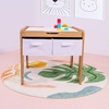 image:imageHumble Crew Kids Activity Table with Storage Bins 2in1 Building Block Compatible Play Table for Toddlers amp Kids Double Sided Wooden Construction WhiteNatural