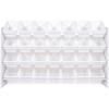 image:imageHumble Crew Mega Toy Organizer with 28 Storage Bins  ExtraLarge Kids Storage Rack with White Wood Frame 4Tier Organizer for Playrooms Bedrooms amp Classrooms
