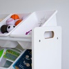 image:imageHumble Crew Mega Toy Organizer with 28 Storage Bins  ExtraLarge Kids Storage Rack with White Wood Frame 4Tier Organizer for Playrooms Bedrooms amp Classrooms