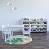 image:imageHumble Crew Mega Toy Organizer with 28 Storage Bins  ExtraLarge Kids Storage Rack with White Wood Frame 4Tier Organizer for Playrooms Bedrooms amp Classrooms
