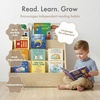image:imageHumble Crew Kids Bookshelf 5Tier Front Facing Bookcase Solid Wood Montessori Toddler Bookcase for Playroom Bedroom amp Reading Corner 24 WideBook Rack