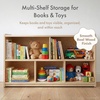 image:imageHumble Crew Kids Bookshelf 5Tier Front Facing Bookcase Solid Wood Montessori Toddler Bookcase for Playroom Bedroom amp Reading Corner 24 WideBookshelf