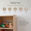 image:imageHumble Crew Kids Bookshelf 5Tier Front Facing Bookcase Solid Wood Montessori Toddler Bookcase for Playroom Bedroom amp Reading Corner 24 WideBookshelf