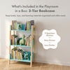 image:imageHumble Crew Kids Toy Storage Organizer with Bins Laundry Hamper amp Cleaning Set Playroom Organization System with Whiteboard amp AccessoriesBlue