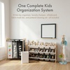 image:imageHumble Crew Kids Toy Storage Organizer with Bins Laundry Hamper amp Cleaning Set Playroom Organization System with Whiteboard amp AccessoriesGreyWhite