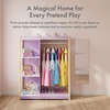 image:imageHumble Crew Kids Toy Storage Organizer with Bins Laundry Hamper amp Cleaning Set Playroom Organization System with Whiteboard amp AccessoriesPurple
