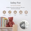 image:imageHumble Crew Toy Storage Organizer with Book Shelf and Top Shelf 9 Removable Storage Bins for Kids Playroom Toy Organization Solid Wood NaturalWhiteSet with Stuffed Animal Storage