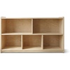 image:imageHumble Crew Kids Bookshelf 5Tier Front Facing Bookcase Solid Wood Montessori Toddler Bookcase for Playroom Bedroom amp Reading Corner 24 WideBookshelf