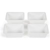 image:imageHumble Crew Plastic Storage Bins for Kids Small Removable Toy Organizer  BPAfree lightweight fits cubbies and bookshelves compatible with most toddler shelving for playroom bedroom or nurseryWhite