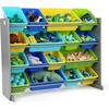 image:imageHumble Crew ExtraLarge Toy Organizer with 16 Storage Bins and Humble Crew Book 4 shelves Kids Bookshelf