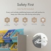 image:imageHumble Crew Supersized Toy Storage Organizer with 16 Removable Bins NaturalMixed Neon  Large Toy Storage for Toddlers Ideal for Kids Rooms Playrooms and Nurseries  Modern Toy Bins for KidsGreyBlueGreenYellow