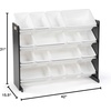 image:imageHumble Crew Supersized Toy Storage Organizer with 16 Removable Bins NaturalMixed Neon  Large Toy Storage for Toddlers Ideal for Kids Rooms Playrooms and Nurseries  Modern Toy Bins for KidsBlackWhite