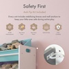 image:imageHumble Crew Supersized Toy Storage Organizer with 16 Removable Bins NaturalMixed Neon  Large Toy Storage for Toddlers Ideal for Kids Rooms Playrooms and Nurseries  Modern Toy Bins for KidsWhiteBluePinkPurple
