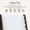 image:imageHumble Crew Kids Bookshelf Montessori Front Facing Toddler Bookcase 4 TierEspressoWhite