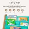 image:imageHumble Crew Kids Bookshelf Montessori Front Facing Toddler Bookcase 4 TierSeafoam GreenNatural