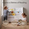 image:imageHumble Crew Kids Bookshelf Montessori Front Facing Toddler Bookcase 4 TierWhite