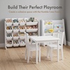 image:imageHumble Crew Kids Bookshelf Montessori Front Facing Toddler Bookcase 4 TierWhite