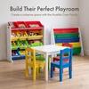 image:imageHumble Crew Kids Bookshelf Montessori Front Facing Toddler Bookcase 4 TierWhitePrimary