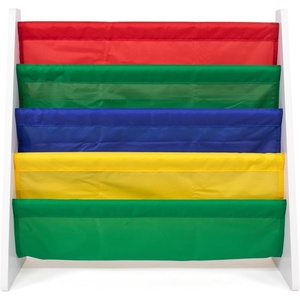 image:imageHumble Crew Kids Bookshelf Montessori Front Facing Toddler Bookcase 4 TierWhitePrimary